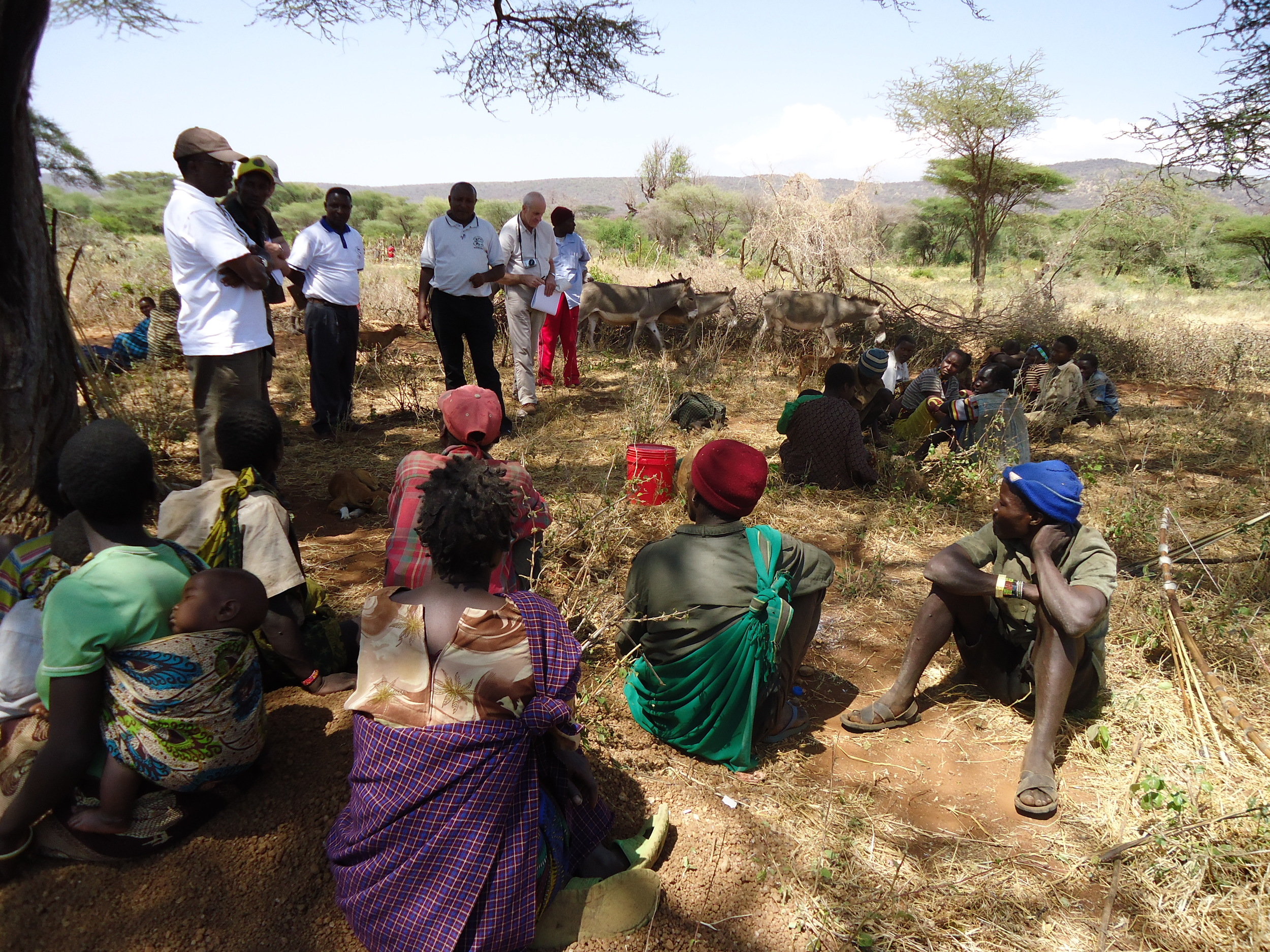 Meeting between Members of the Hadzabe community and the delivery partner.JPG