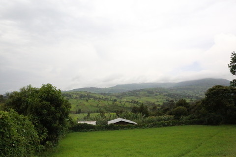 The hills surrounding Kilfo. Image by WaterAid/ Behailu Shiferaw. 