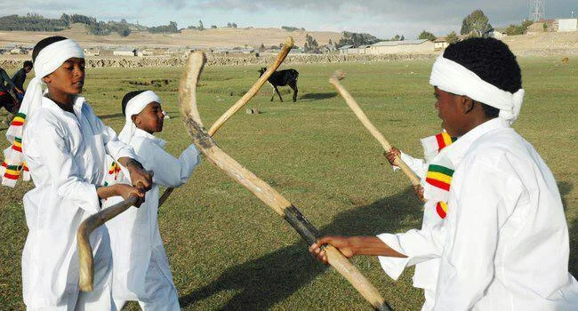 Traditional game of Ganna. Photo from: Afrotourism.com