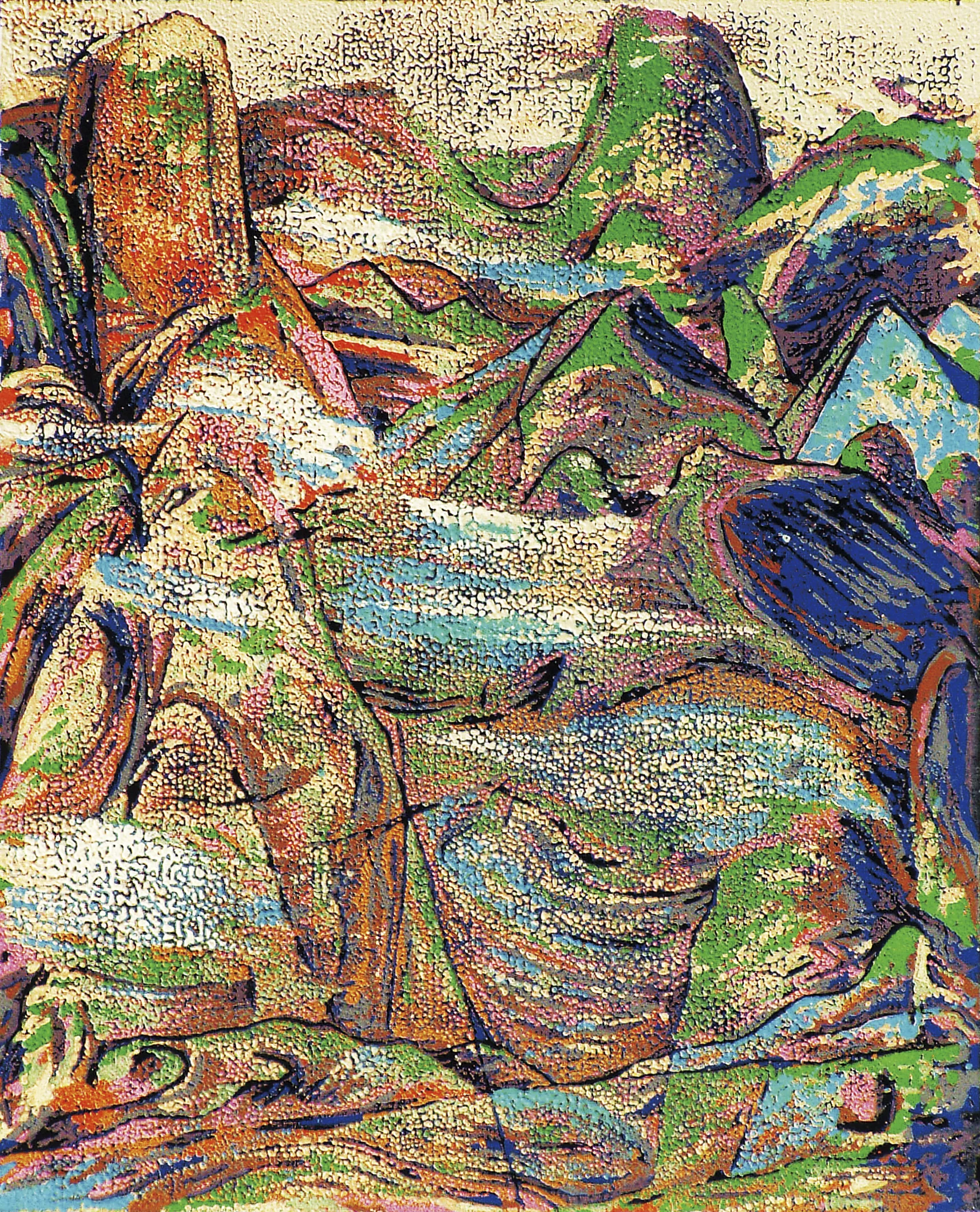 Crisp Cold Day in a Mountain Forest II