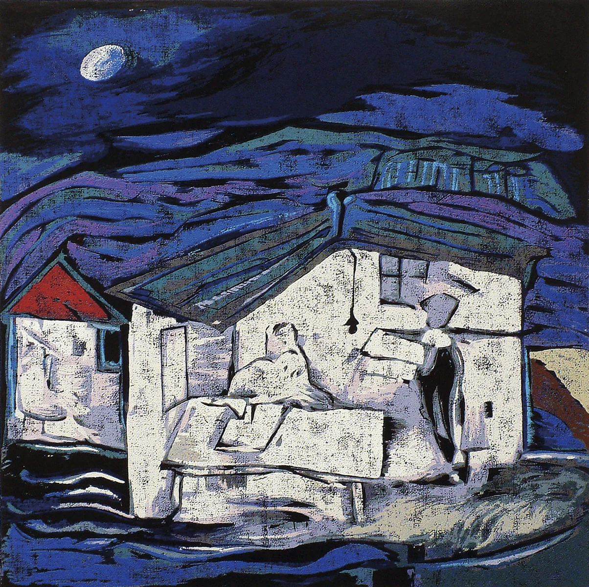 Under a Moonlit Night