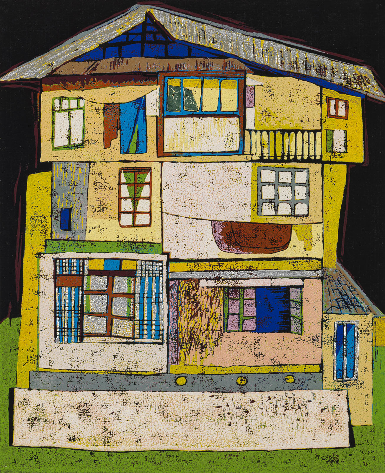 A Colourful Village House II