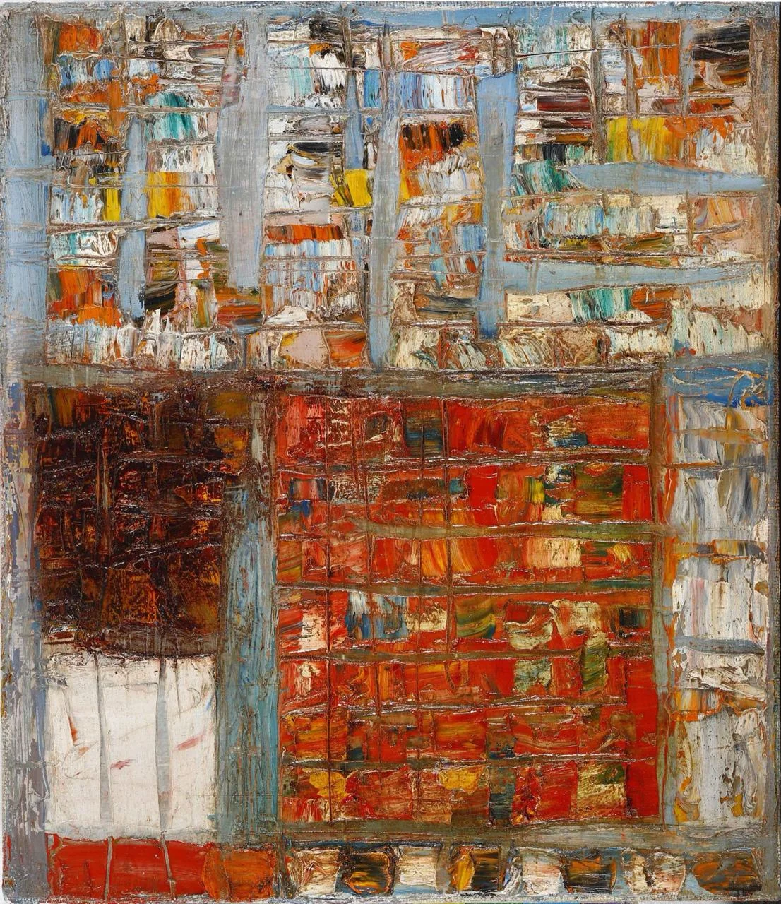 Levan Lagidze (b. 1958), Composition No 16, from "My Journey" series 2019