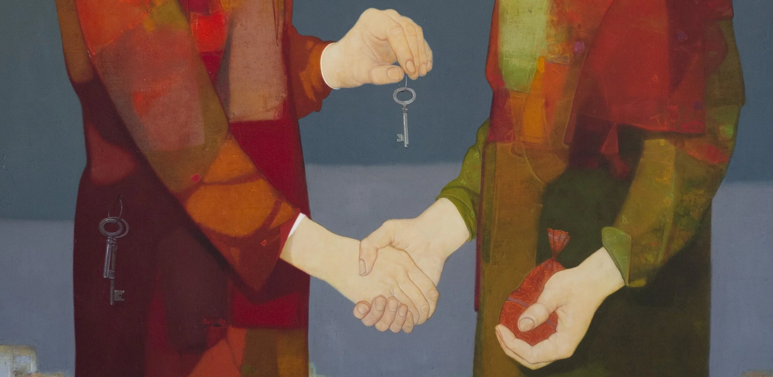 The Deal 2016, detail 3 - keys and money.jpg