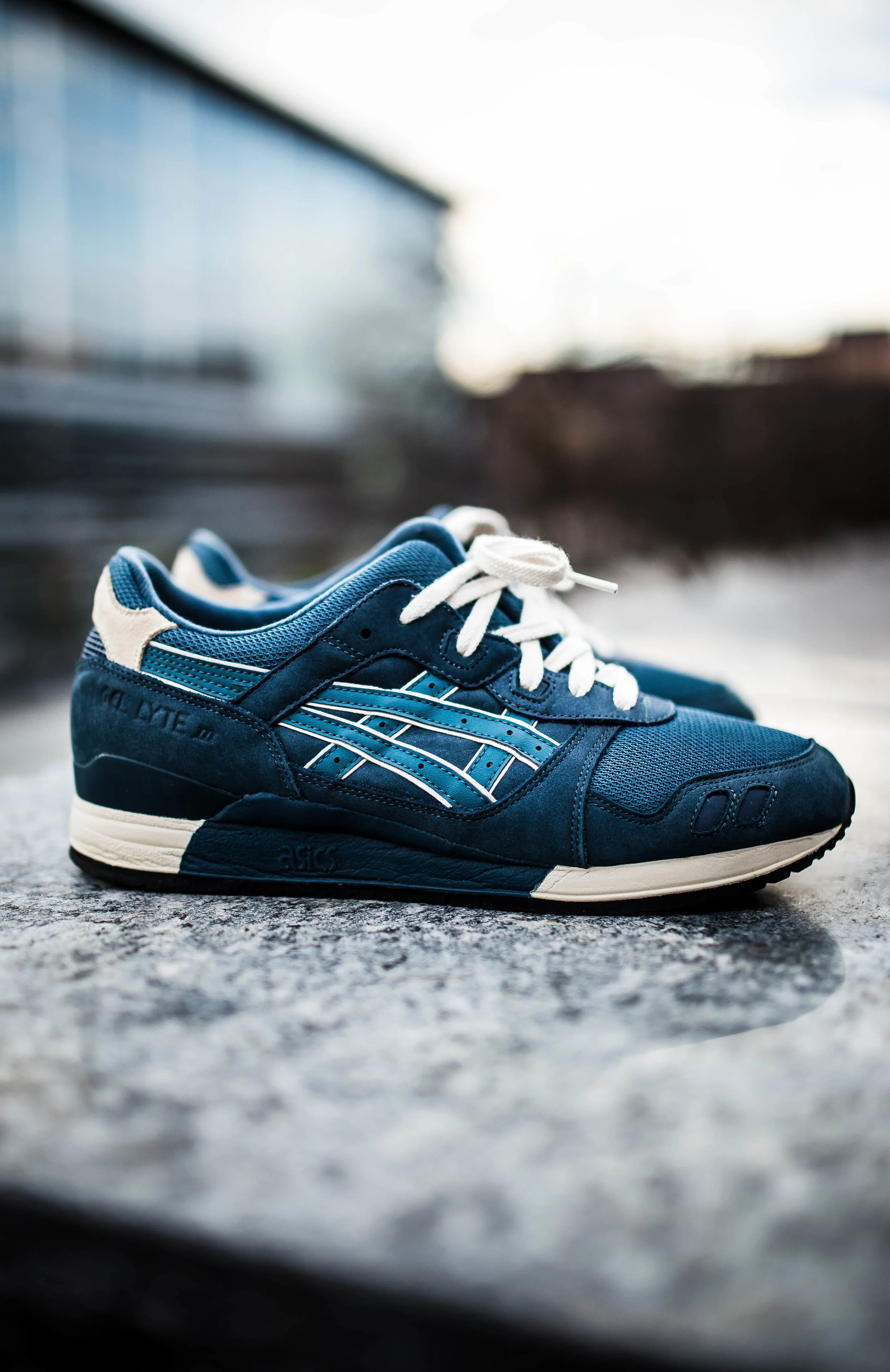 asics navy aqua