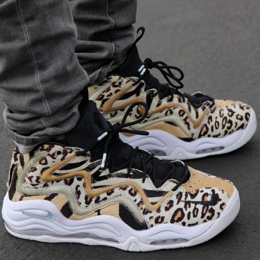 air pippen 1 kith chimera animal print