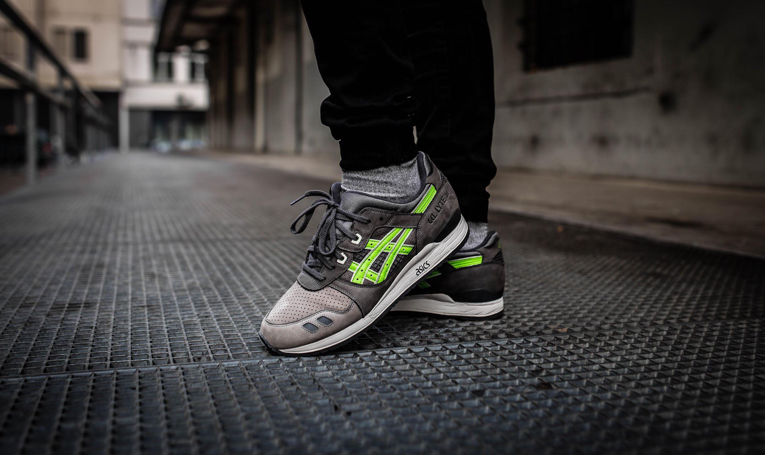 gel lyte iii super green