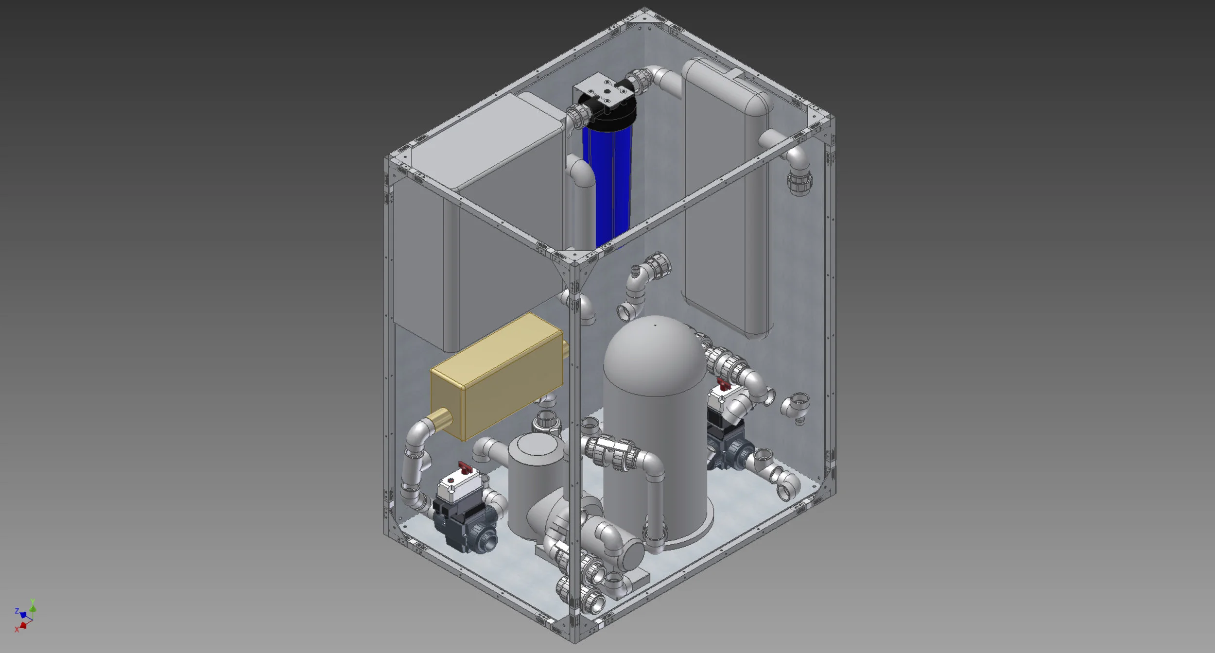 Hydraulic skid only for example