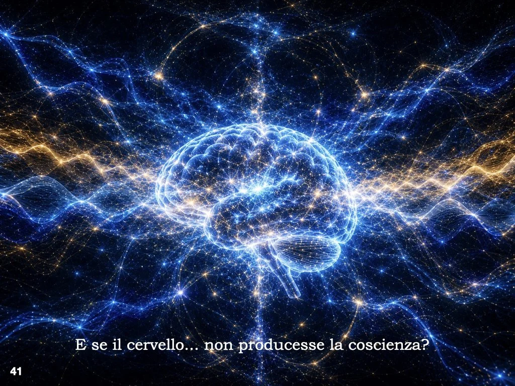 Pensate a una radio: non crea la musica, si sintonizza.

Secondo Joachim Keppler, il cervello potrebbe funzionare in modo simile.

Quando la sua attività raggiunge particolari stati di coerenza,
potrebbe entrare in risonanza con lo Zero Point Field.
