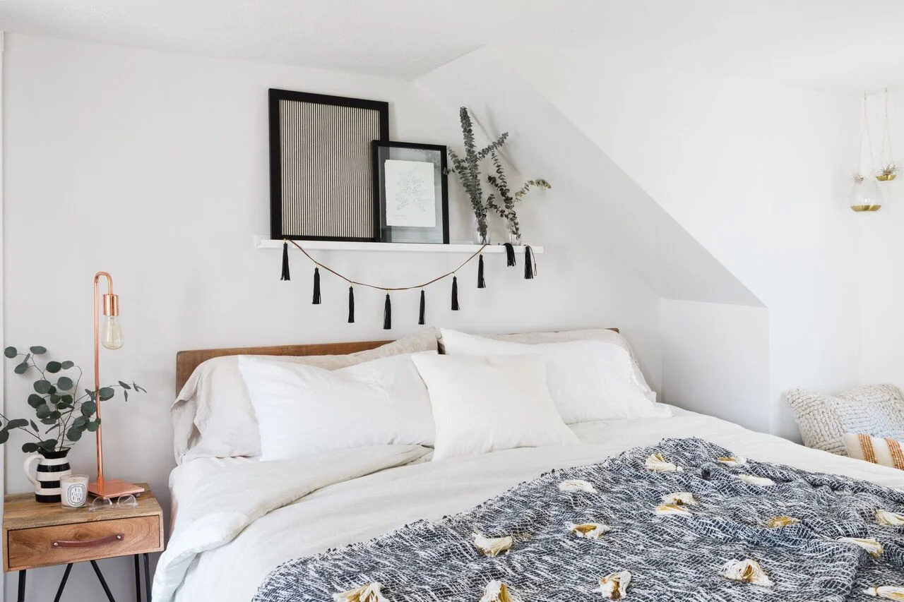 master bedroom / joyelle west photography