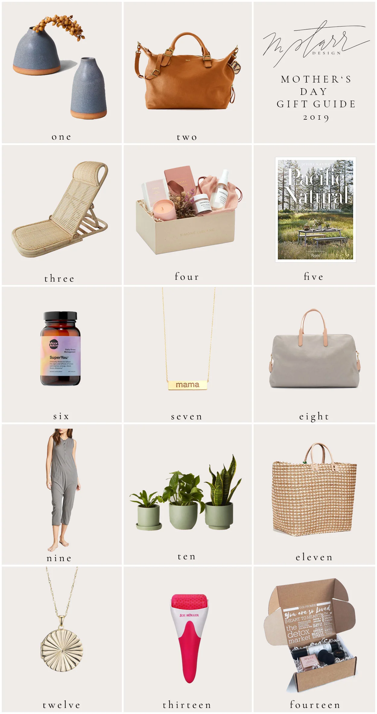 mStarr design mother’s day 2019 gift guide
