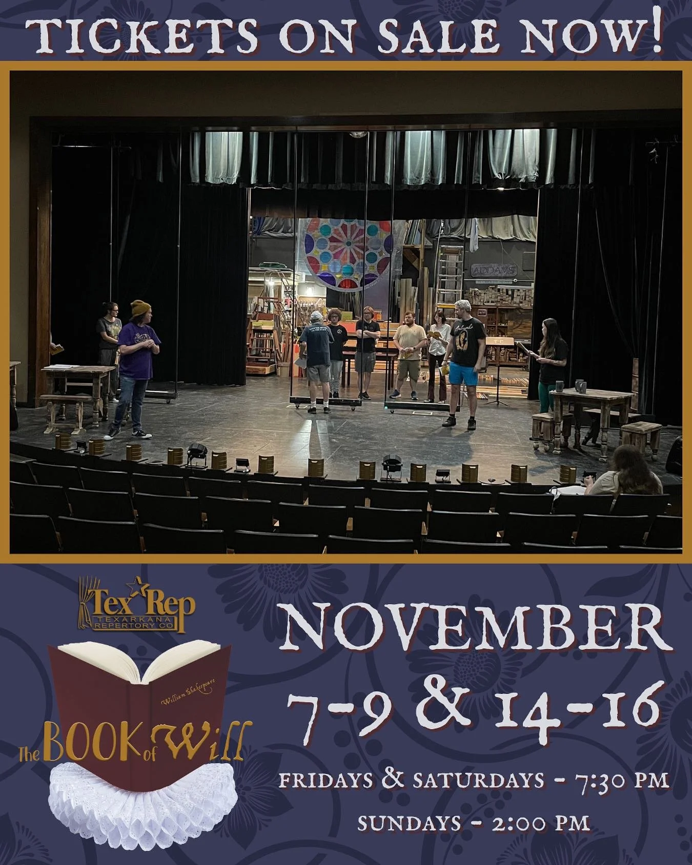 The Book of Will opens in just TWO WEEKS!
An unforgettable true story of love, loss, and laughter that sheds a new light on a man you may think you know.
Without William Shakespeare, we wouldn’t have literary masterpieces like Romeo and Julie