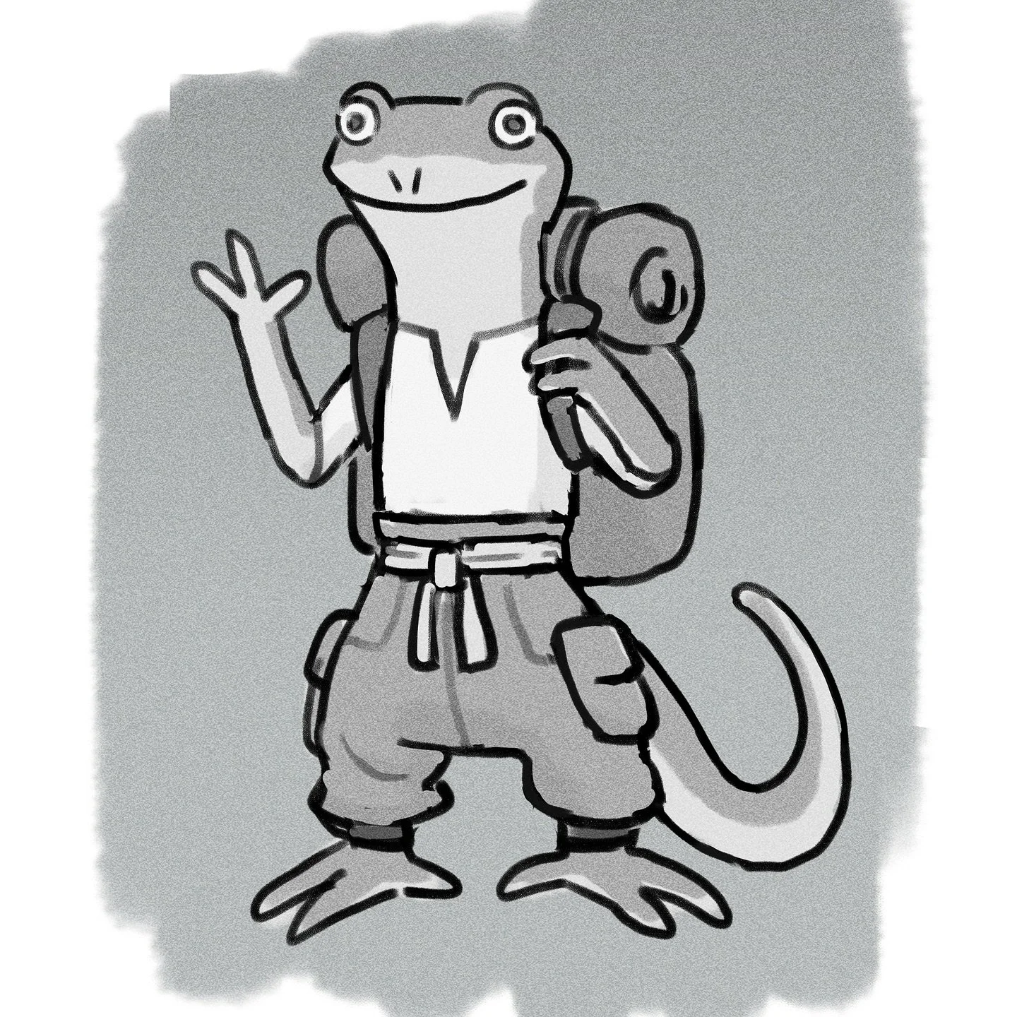 Another first pass sketch for you on a Tuesday

#sketch #characterdesign #ocdrawing #newt #painterdraws
