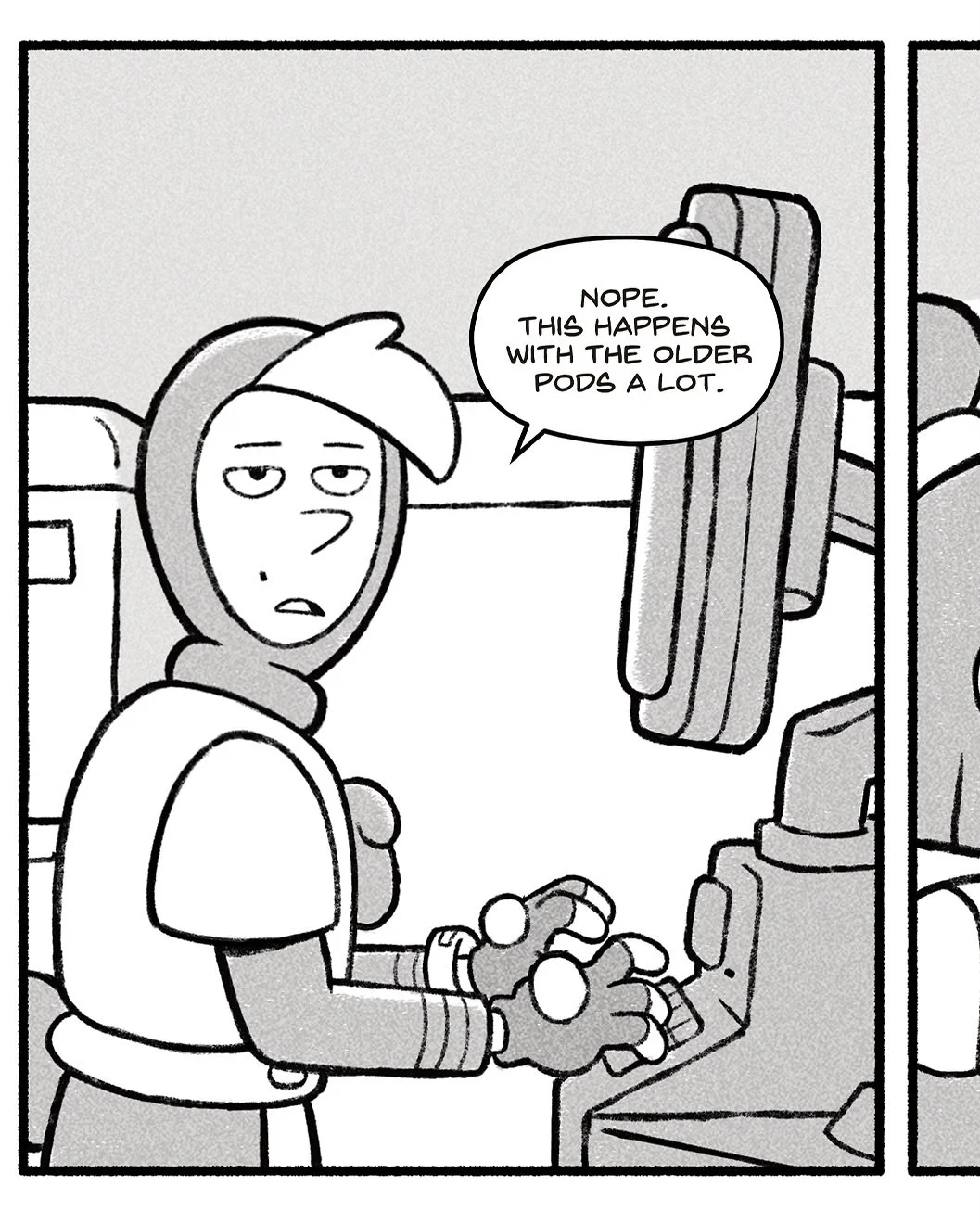 IN HEAVEN. PART 3
👾
Written by @danielyentu 
Art by @painterdraws 
👾
Apologies to the French and dentist office computer guys. The opinions expressed by the characters in this comic do not reflect the views of the creative team. 
👾
#makingcomics #