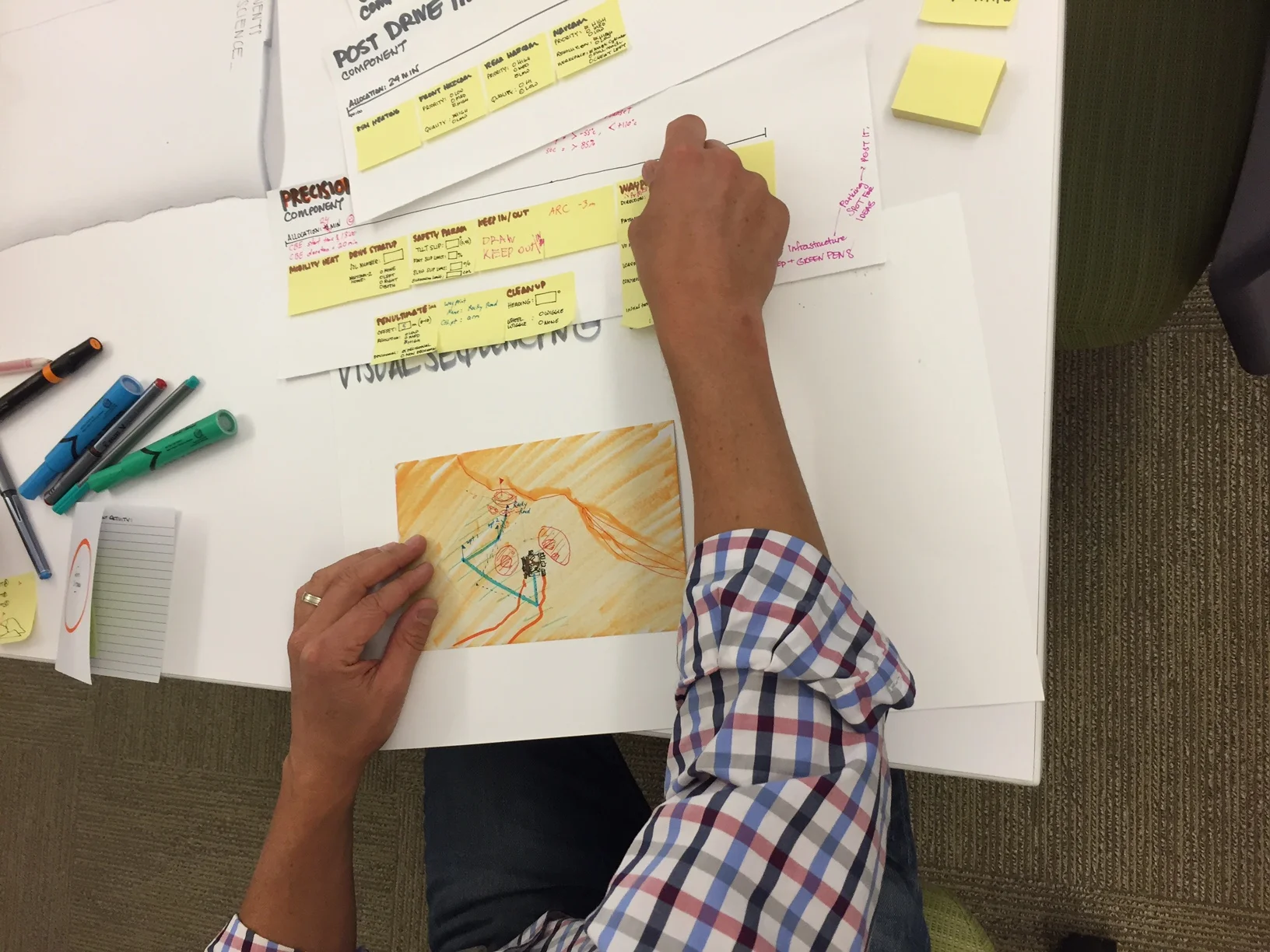 Rover Planner Mobility Paper Prototype 