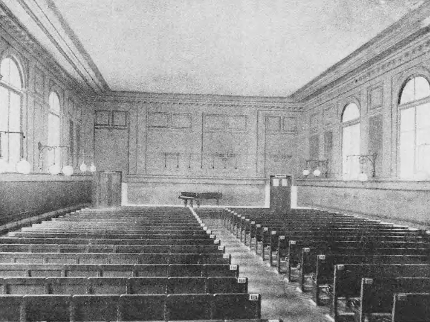Bosendorfer Saal, Vienna - converted from a former riding hall in the late 19th Century