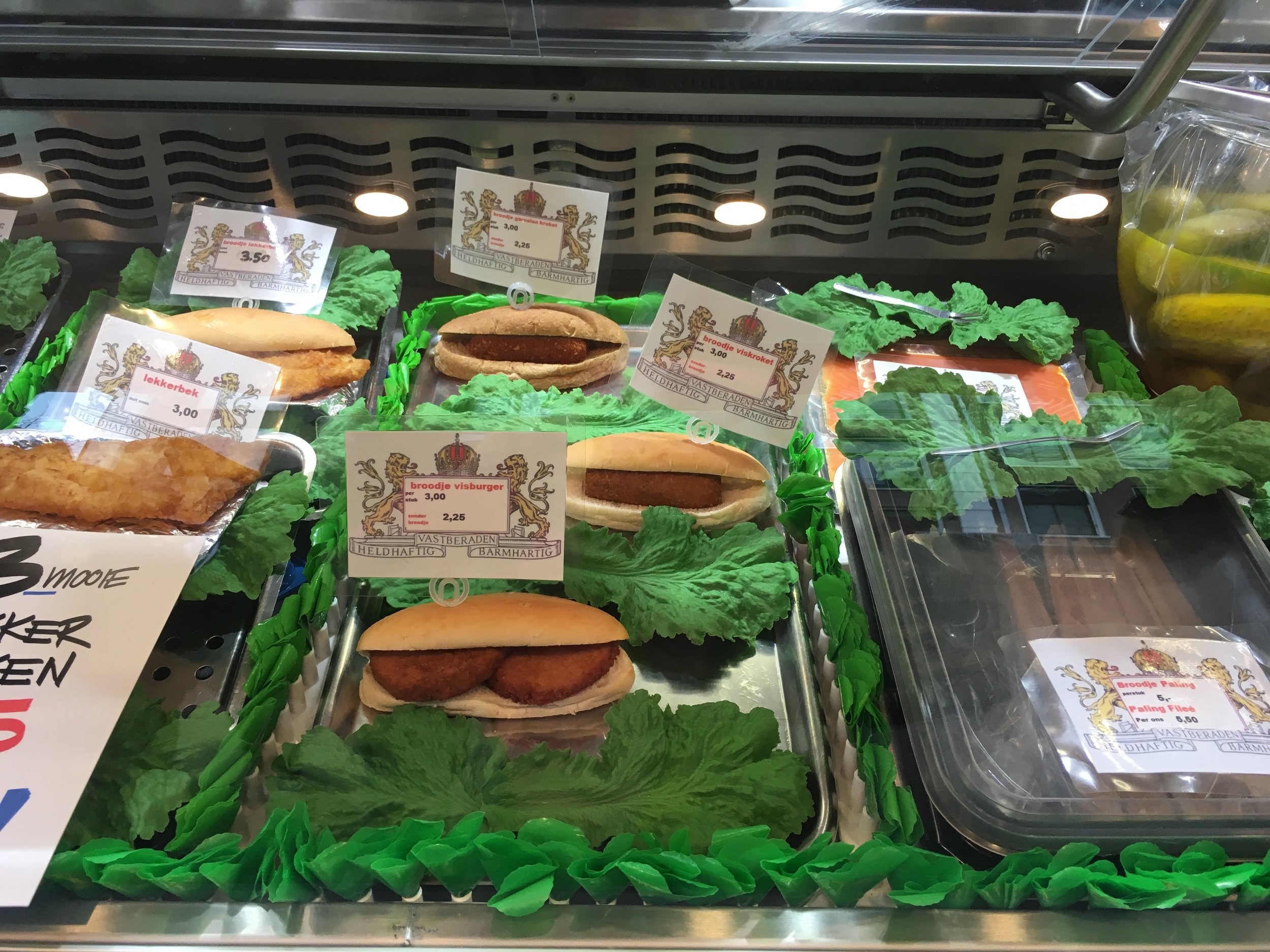 Typical Viswinkel/Herring Stand