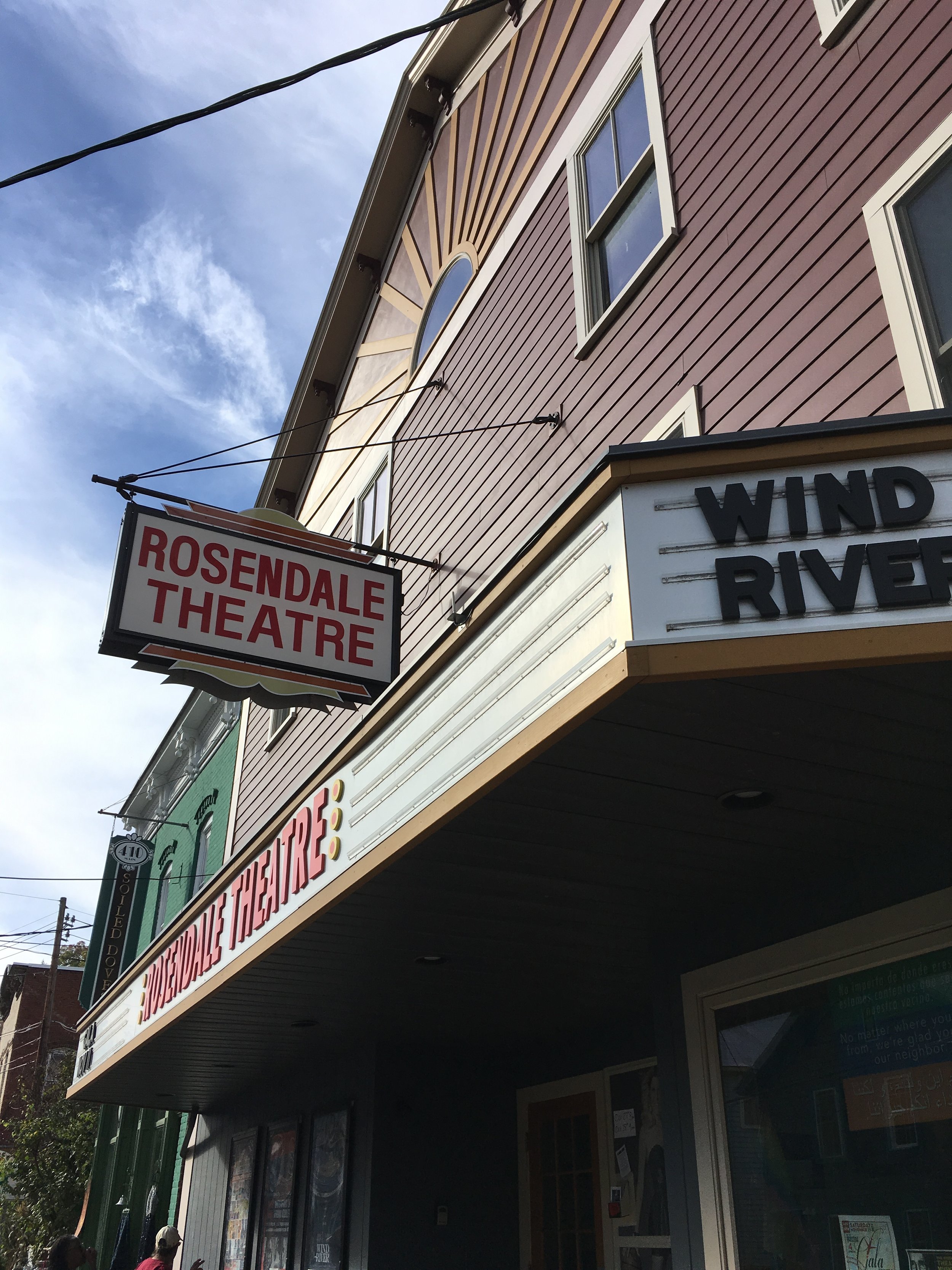 Funky Rosendale theater