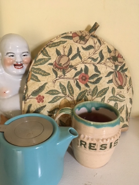 Resist, mug courtesy of @protestpottery