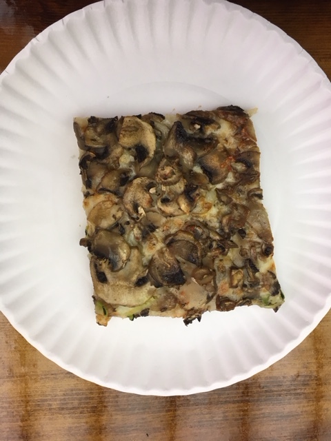 Mushroom with truffle oil