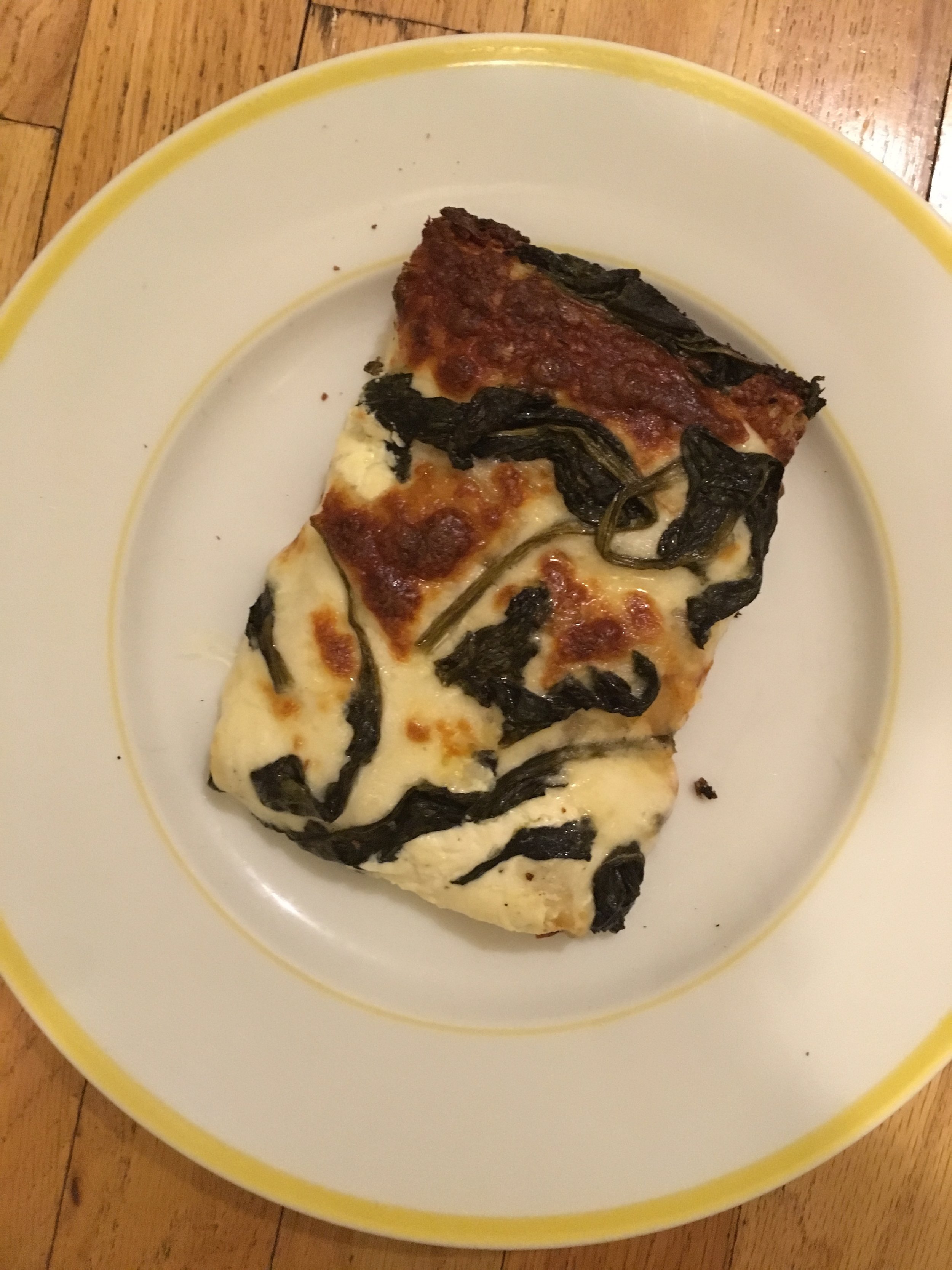 Spinach and ricotta