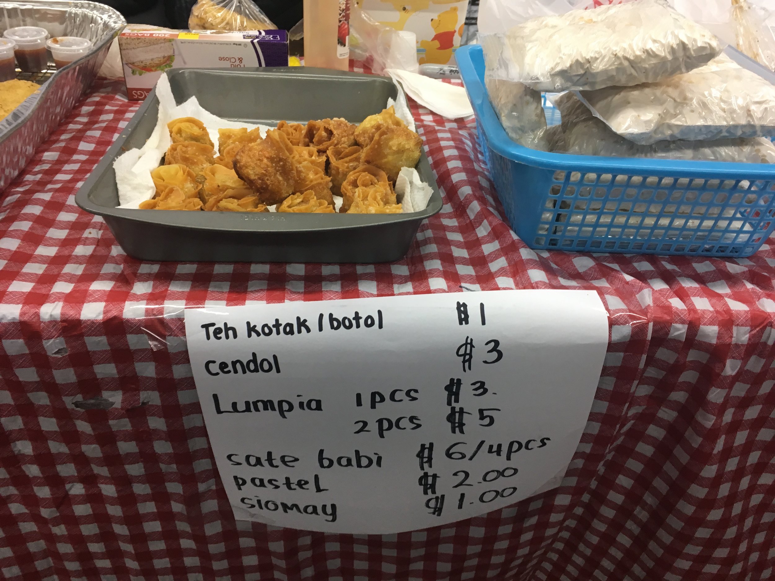 Lumpia and other goodies