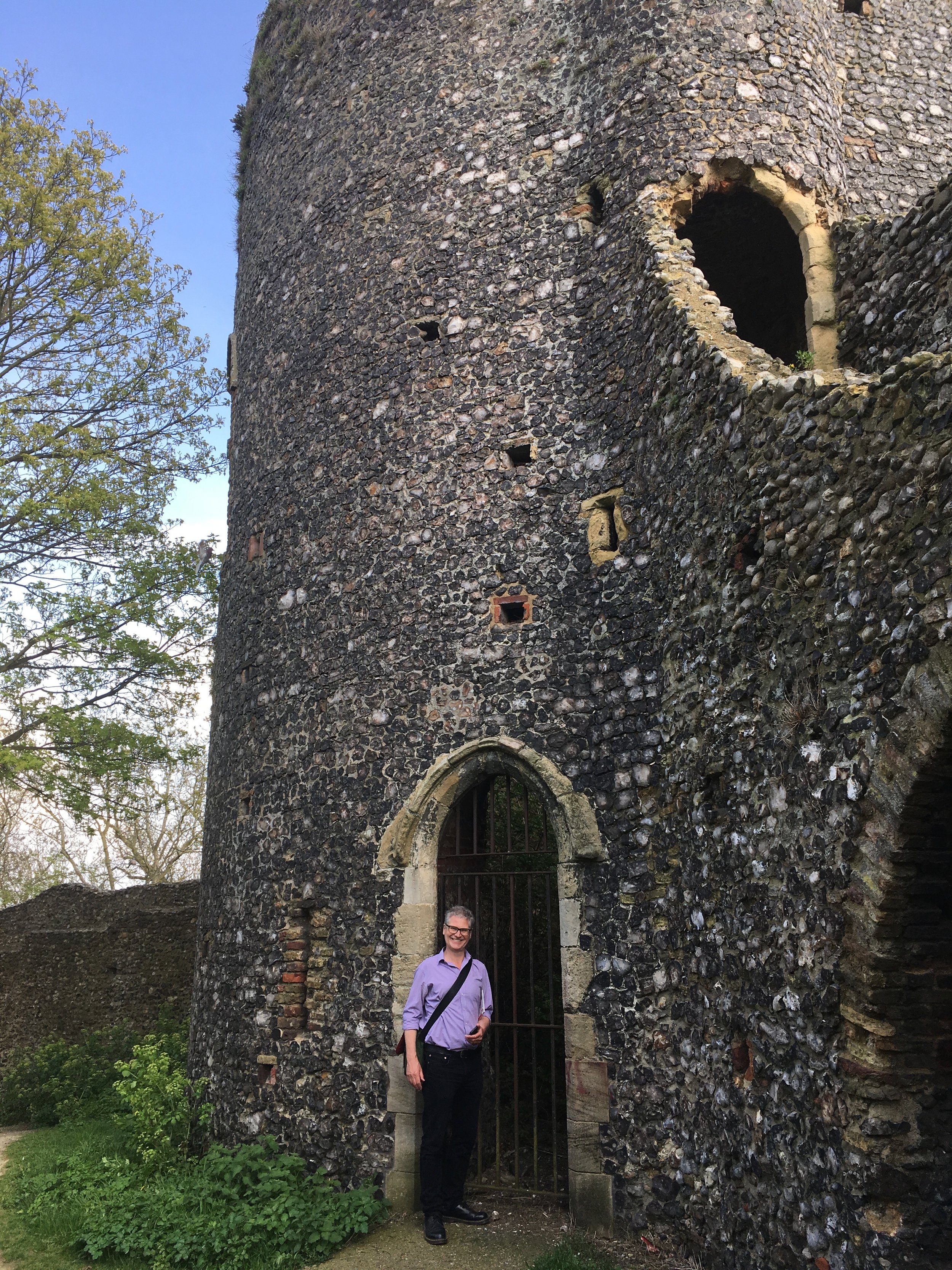 Norwich still has intact medieval walls & towers 