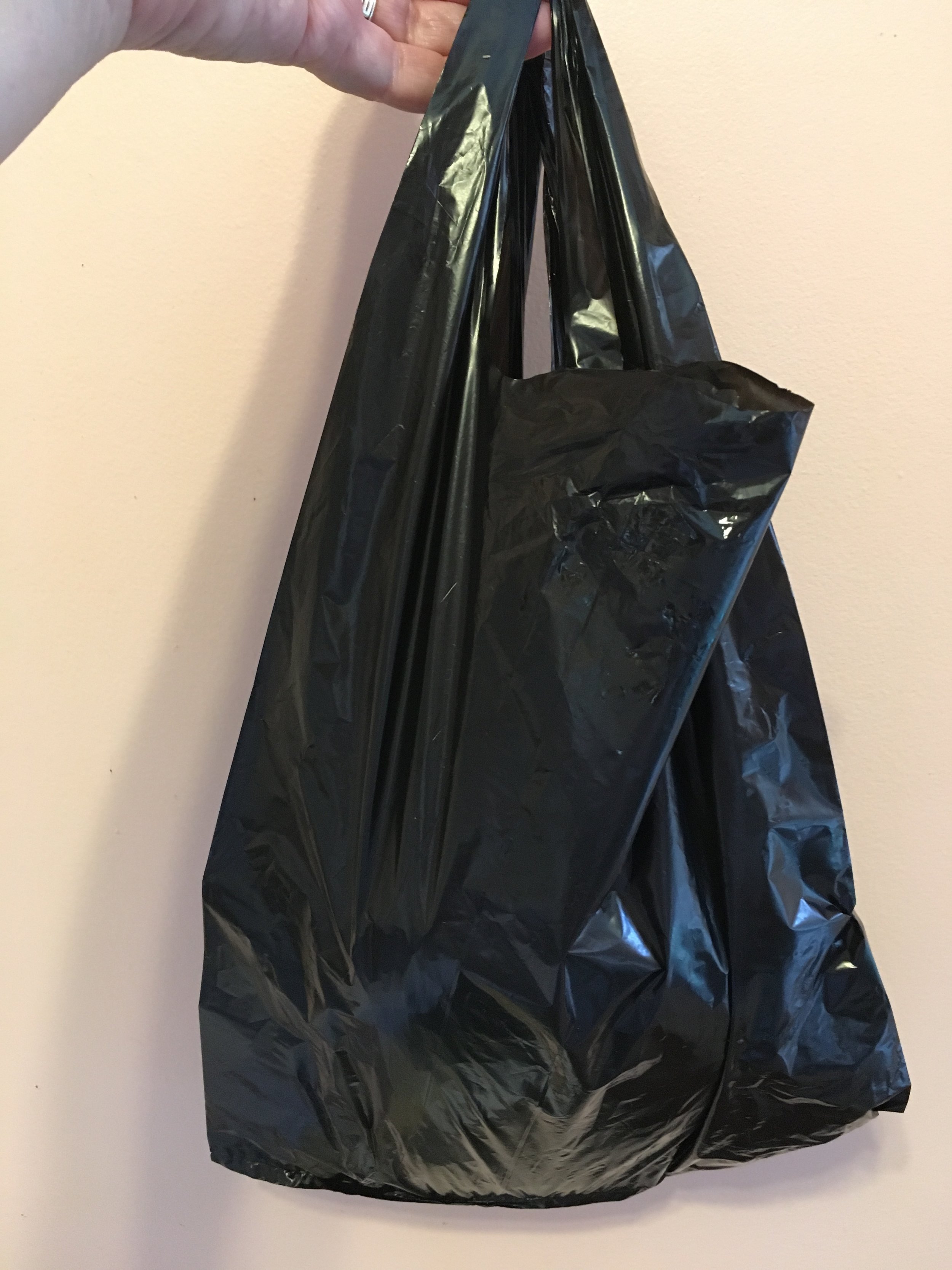 Aztecan tradition in a black plastic bag