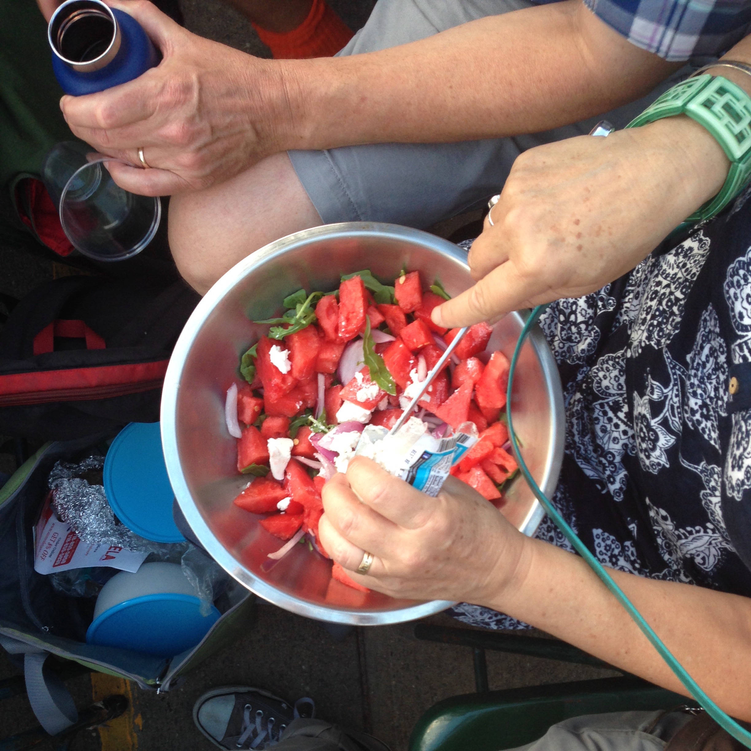 The magic act of the picnic salad