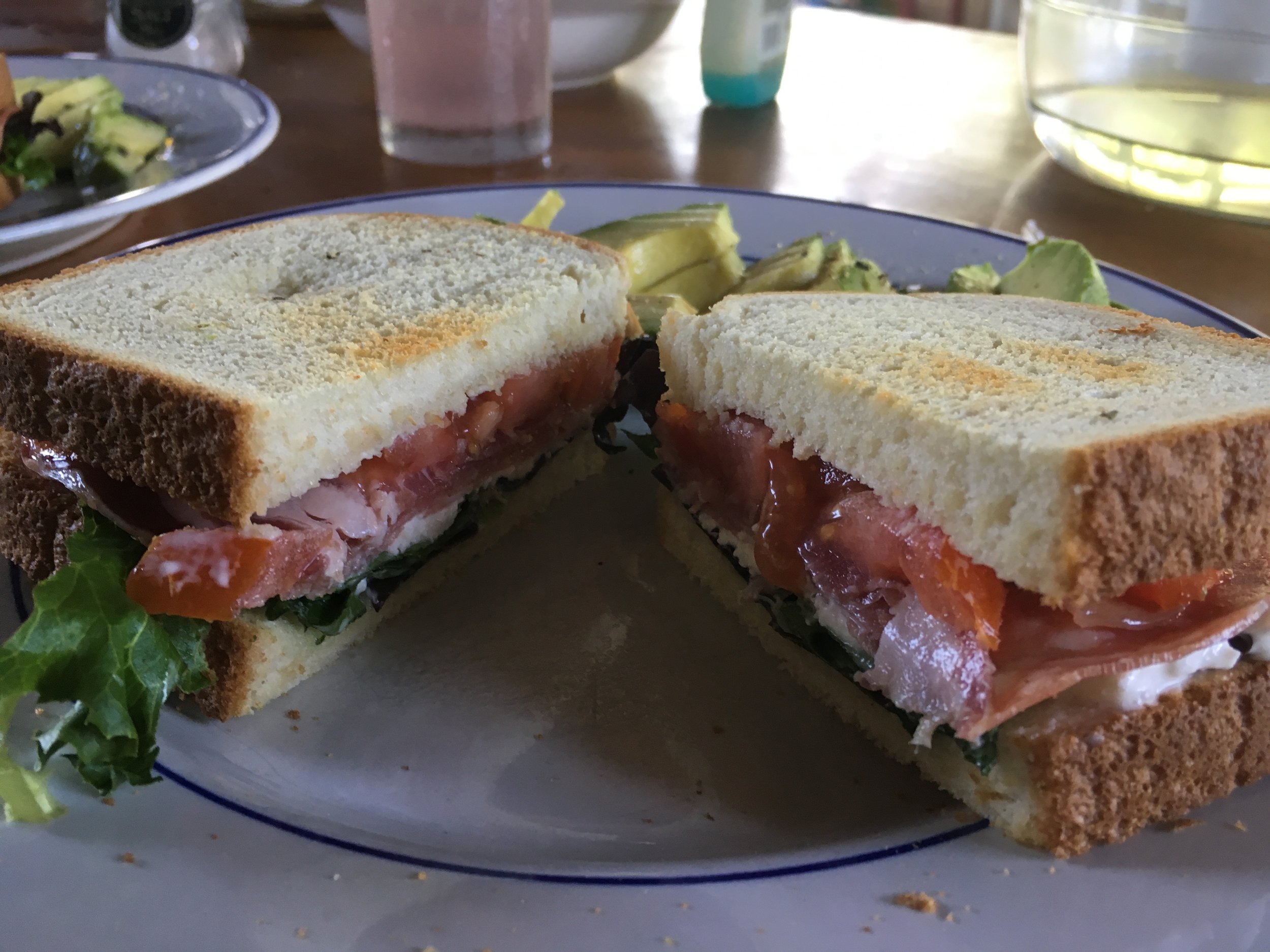 Italian cold cuts with TJ's burrata