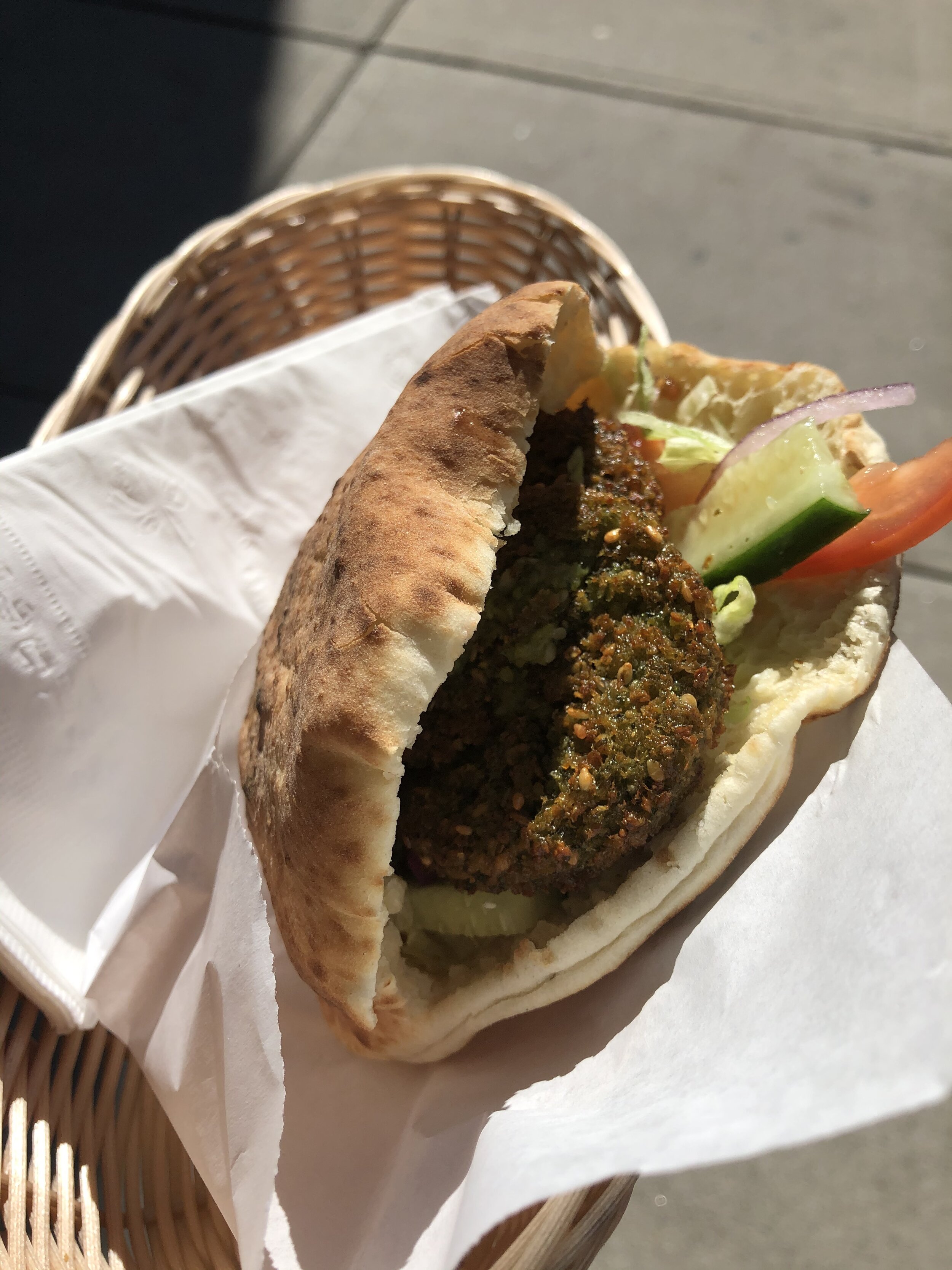 Falafel, a steal at $4.50