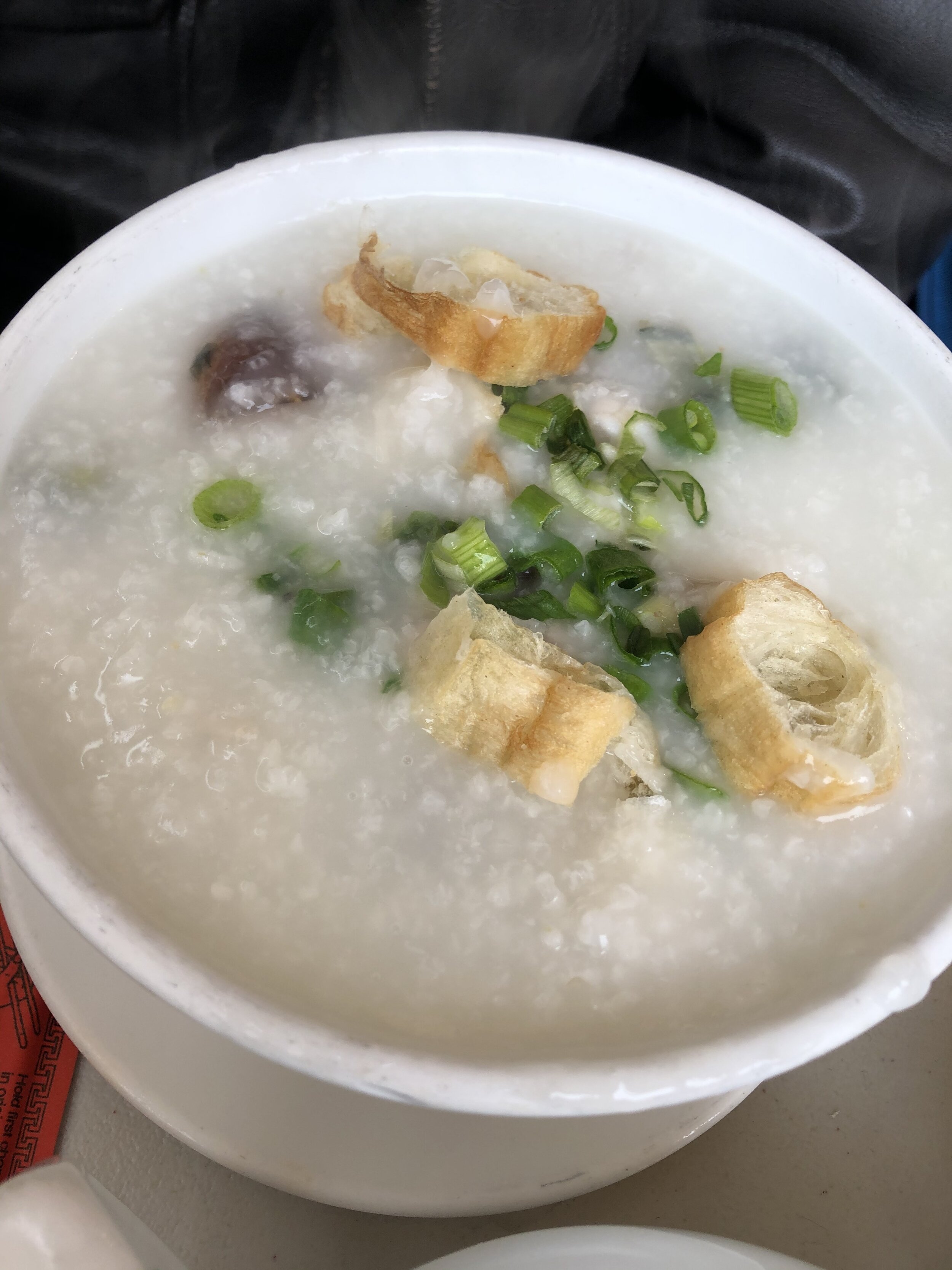 Warming congee