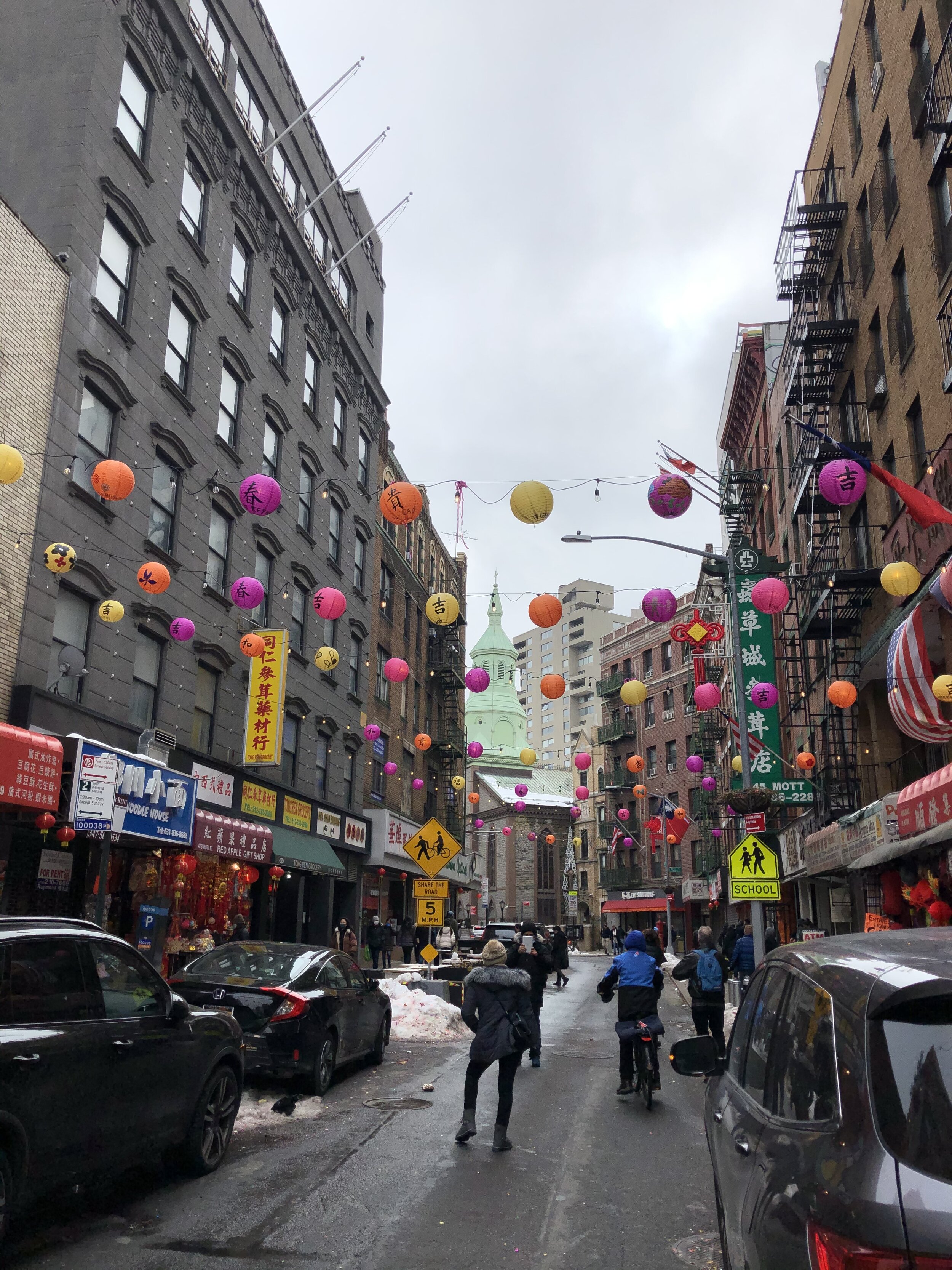 Chinatown, festive against the odds!