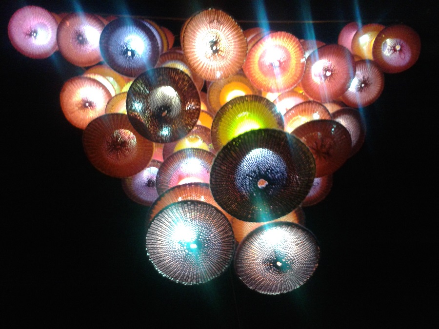 Fiber Chandelier