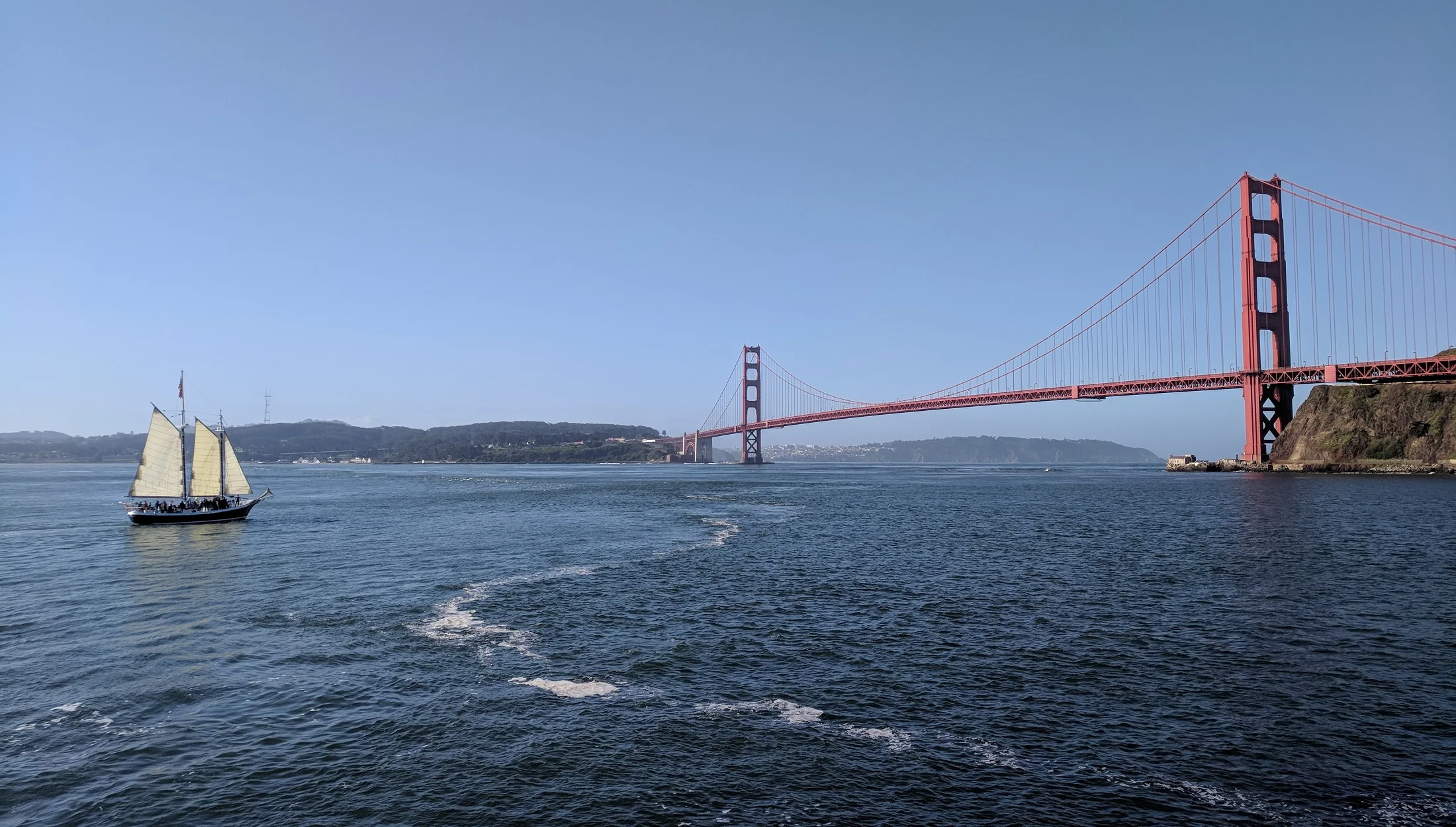 San Francisco Bay Wildlife Sail Under Golden Gate Bridge.jpg