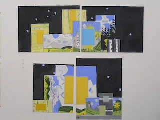 New Mexico Studio 2006, Night Studio drawings