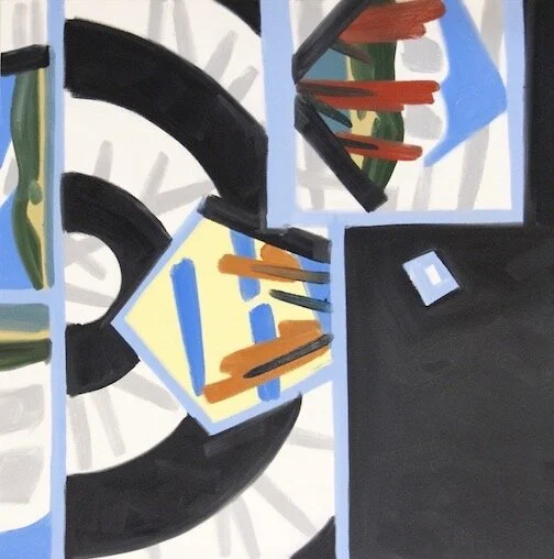 Paumanok Reeds, #7, 48 x 48", o/c, 2009