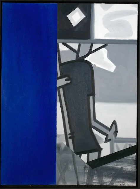 Station #1, 46 x 34”, oil on canvas, 2010