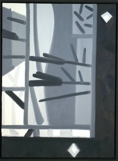 Station #7, 46 x 34”, oil on canvas, 2010