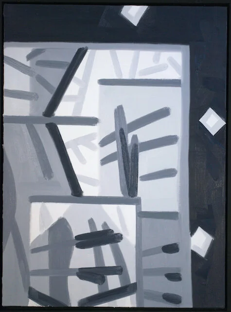 Station #9, 46 x 34”, oil on canvas, 2010