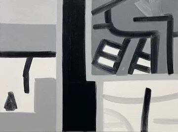  In the Sky, coming round, #3, 36 x 48", oil on canvas, 2021 