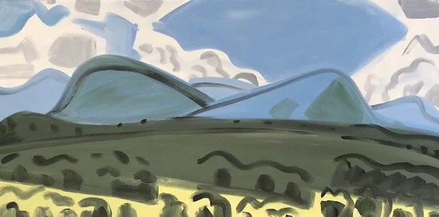 Greylock Mountains, 42 x 84”, Oil on Canvas, 2019   