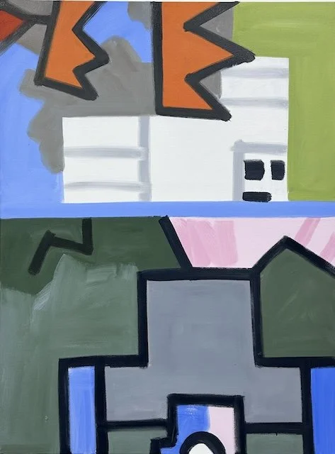 The Whole Wide World, #4, 60 x 45", Oil on Canvas, 2024