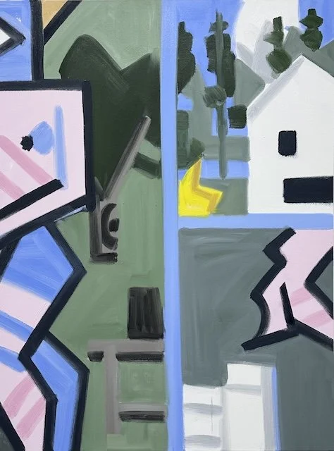 The Whole Wide World, #5, 60 x 45", Oil on Canvas, 2024