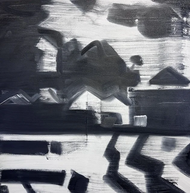  Isla Memory #6,  48 x 48", oil on canvas, 2025