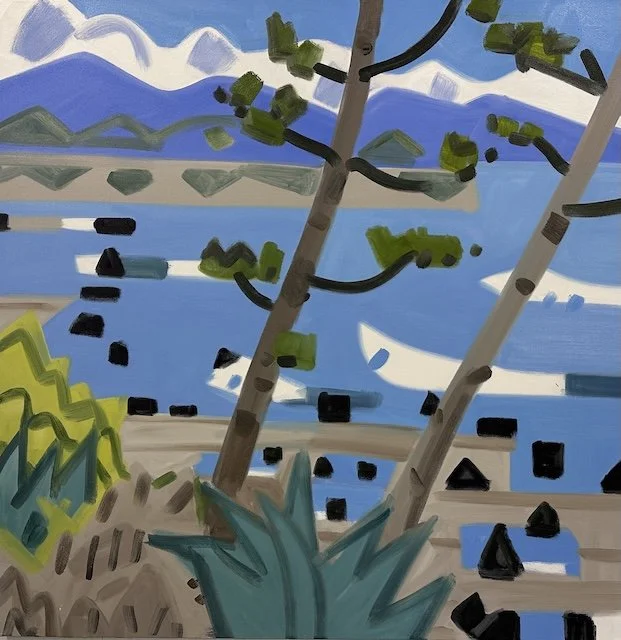  Isla Fullness #2,  48 x 48", oil on canvas, 2025