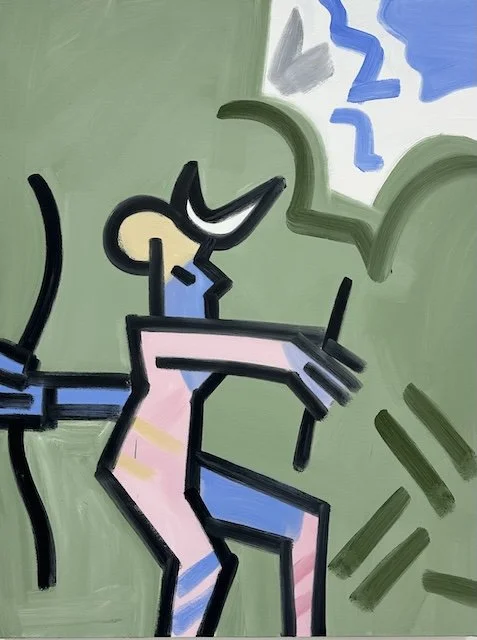 After a symbolic narrative, #1, 60 x 44, oil on canvas, 2021