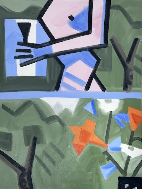 The Whole Wide World, #5, 60 x 45", Oil on Canvas, 2024