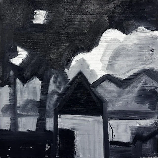  Isla Memory #3, 4, 5,  48 x 48", oil on canvas, 2025