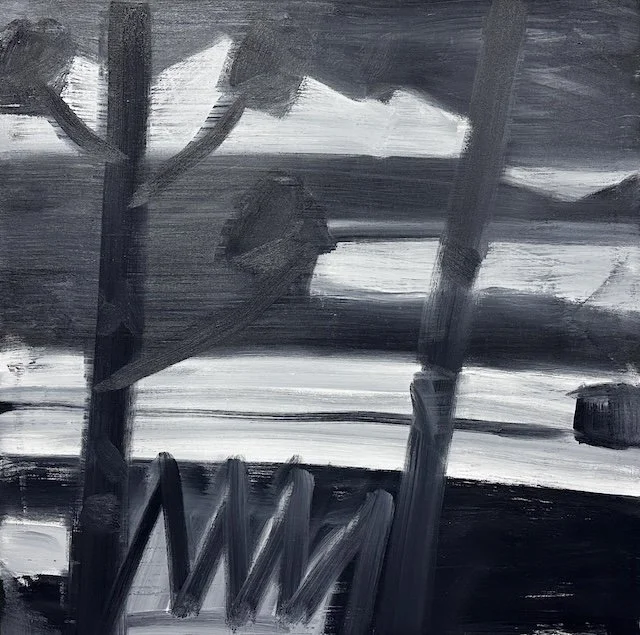  Isla Memory #3, 4, 5,  48 x 48", oil on canvas, 2025